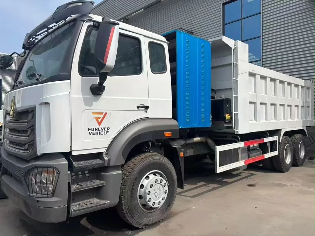 2026 Chinese CNG Dump Truck, exterior 2